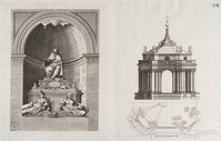 KG 15794
<br/>
Vaticaan (17: monument Paulus III en bovenste deel linker toren voorgevel nieuwe St. Pieter)
<br/>
<em>Ferrabosco, Martino</em>